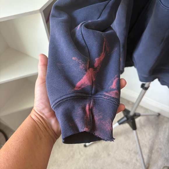 Mens Vintage 1990s Carhartt Charcoal Hoodie with Logo Patch | Size XL - Picture 3 of 6